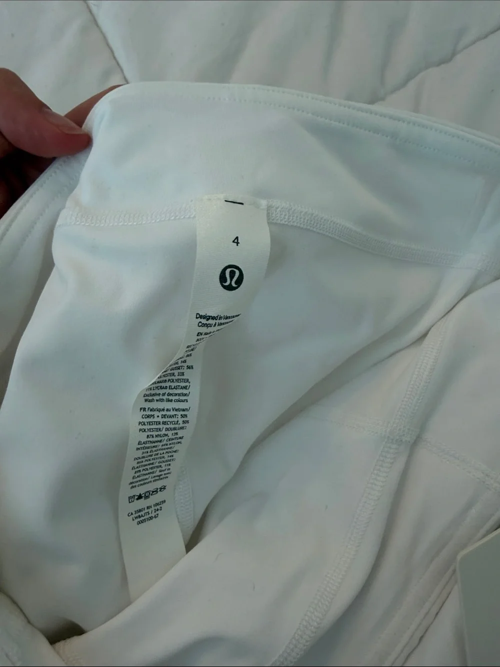 lululemon athletica White Women's Skort brand new